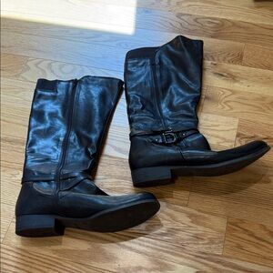 Faded Glory Dark Brown Heeled Boots